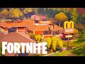 I Built a MCDONALDS In Fortnite | Creative Map Showcase + Code (Interior & Exterior + a Park)