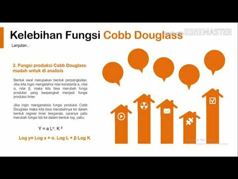 FUNGSI PRODUKSI COBB DOUGLASS! Gampang kan???!!