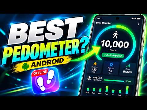 Best Pedometer App for Android 2026 | Step Counter - Pedometer