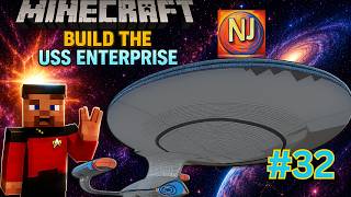 Minecraft Tutorial: USS Enterprise-D (Star Trek TNG) | Part 32# - DECK 11 🖖⛏️#minecraft #startrek
