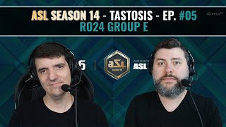 [ENG] AfreecaTV StarLeague(ASL) S14 Ro.24 Day5 (Tastosis)