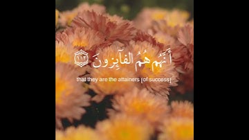 سورة المؤمنون اية  ١١١ القارئ اسلام صبحي