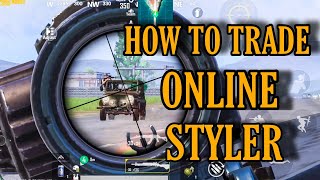 || PUBG MOBILE || HOW TO TRADE ONLINE || STYLER || screenshot 4