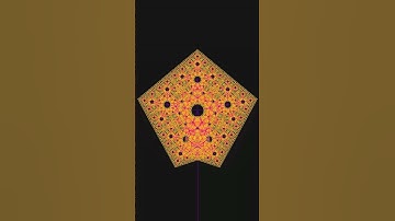 Growing QUINTUPLE FRACTAL TREE #fractal #maths #mathematics #satisfying #adhd #programming #shorts