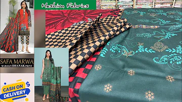 SAFA MARWA ORIGINAL PREMIUM DHANAK WOOL | Same Dupatta & Trouser | Winter Dhanak Collection | ASMR