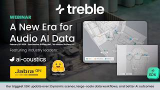 Treble SDK Webinar: A New Era for Audio Data