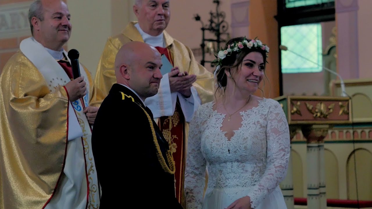 Joanna i Piotr. Niezwykły ślub strażaków.