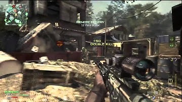 Call of Duty   MW3   AWESOME AS50 Sniper 6 Man Feed   Modern Warfare 3