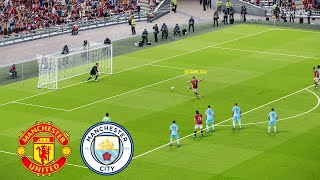 Man United vs Man City C Ronaldo Free Kick Goal and Penalty Kick Goal eFootball Gameplay PC