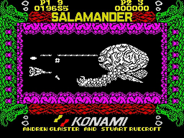 ZX Spectrum Longplay [223] Salamander (EU)