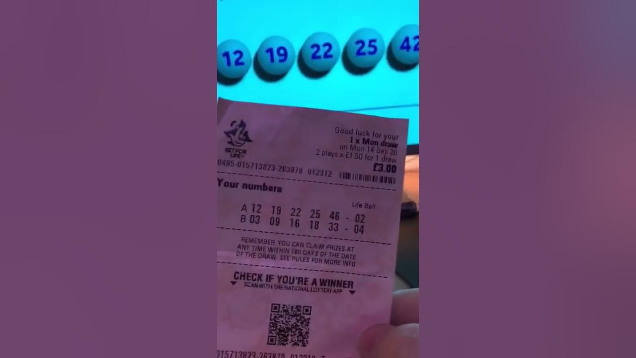 ALMOST WINNING THE NATIONAL LOTTERY (Set for Life) YouTube