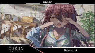 Nightcore  - 4U Convex ( feat. Jex Jordyn )