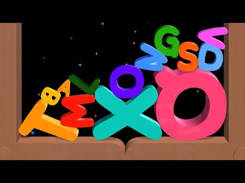 JELLY ALPHABET 2048 ASMR Gameplay Merge Word Letter Puzzle 