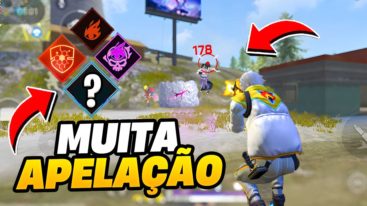 ESSE é o COMBO de HABILIDADES [MAIS PODEROSO da Historia] do FREE FIRE