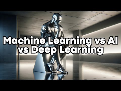 Machine Learning vs AI vs Deep Learning – The Differences Explained