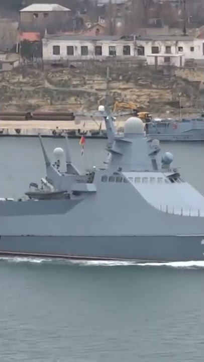 Vasily Bykov, kapal patroli Armada Laut Hitam yang luput sebanyak 3 kali dari tembakan lateri