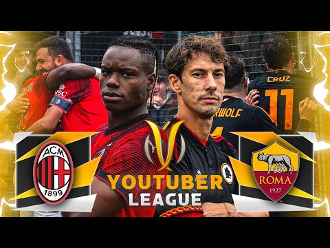 MILAN - ROMA ⚽️🏆 YOUTUBER LEAGUE | 23/24