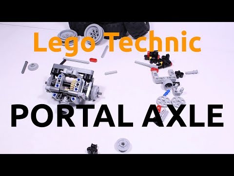 Lego® Technic PORTAL AXLE  [ technicfan | 1080p ]