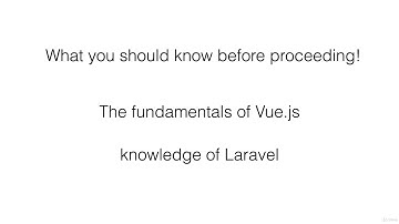 Vue and Laravel To-Do App - Restful API Project : Introduction