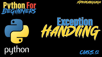 Python Exception Handling Mastery: Avoid Crashes & Debug Like a Pro (Class 12)