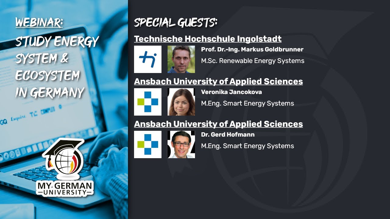 Webinar: Study Energy System & Ecosystem in Germany