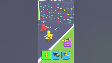 Shape-shifting Level 34 Gameplay new hyper casual games #shorts #gameplay