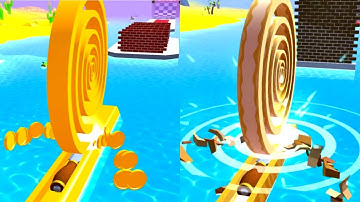 Spiral Roll Gameplay | All Levels