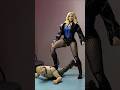 Black Canary x Duke | Posable Heroes | Toy Noir @Posable.Heroes #shorts