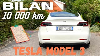 Tesla Model 3 : bilan après 10 000 km