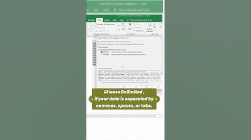 "Excel Trick You’ll Wish You Knew 😱 | Split Data in Seconds Using Text to Columns!" #excel #data