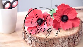 Join Kelly as she shows you how to make these bright red Poppies!