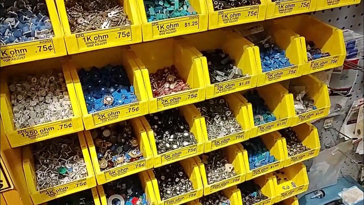 A Visit To Electronic Parts Outlet In Houston YouTube