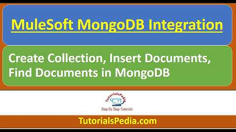 MuleSoft MongoDB Integration | MuleSoft MongoDB Connector | Mule 4 MongoDB Database Collection Demo