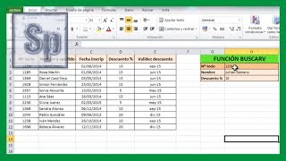 Excel - Extraer Datos A Partir De Una Lista Función Buscarv En Excel Tutorial En Español Hd