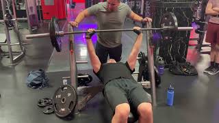 Jacob Haimovitz Can Bench Press at the Gym