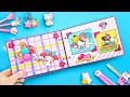 Journal with Barbie 😍 Scrapbook Tutorial | How to Make Lovely Hello Kitty and Melody Quietbook