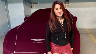 ASMR Aston Martin at the Parking Lot