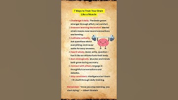 WHY train YOUR BRAIN like muscles  #howto #tricks #shorts