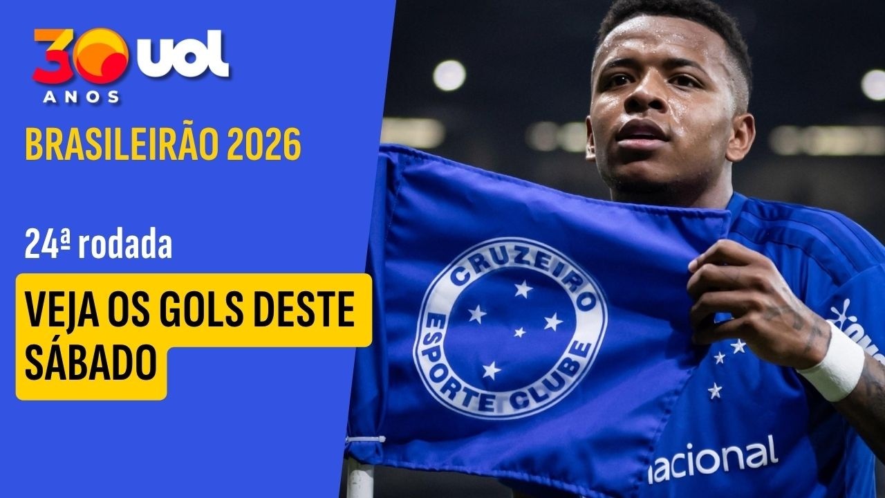 CRUZEIRO VENCE FLAMENGO DE VIRADA, FLU BATE O REMO E INTER EMPATA COM O GALO; VEJA GOLS DE SÁBADO!