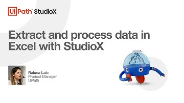 Extract and process data in Excel with StudioX