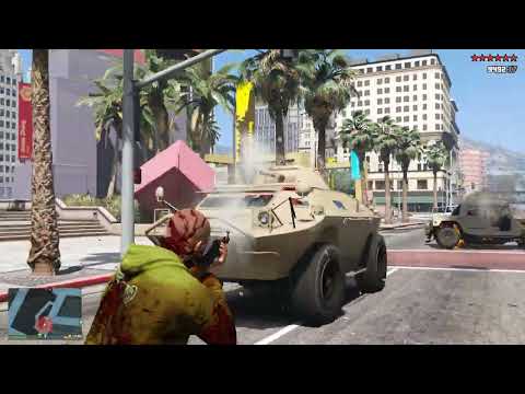 GTA 5 [R.D.E. 4.0.3] - Store Robbery Shootout + Ten Star Escape