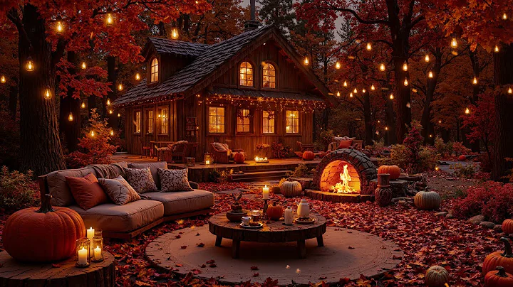 Autumn Jazz by the Fireplace 🍂 Cozy Relaxing Music & Warm Ambience for Focus, Sleep & Stress Relief
