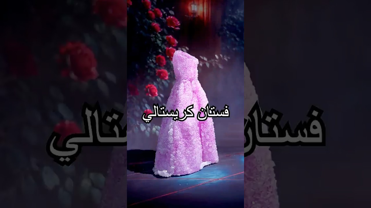 فستان عادي نما عليه كريستال؟ هل رأيتم هذا من قبل؟#shorts #diy #miwuscience