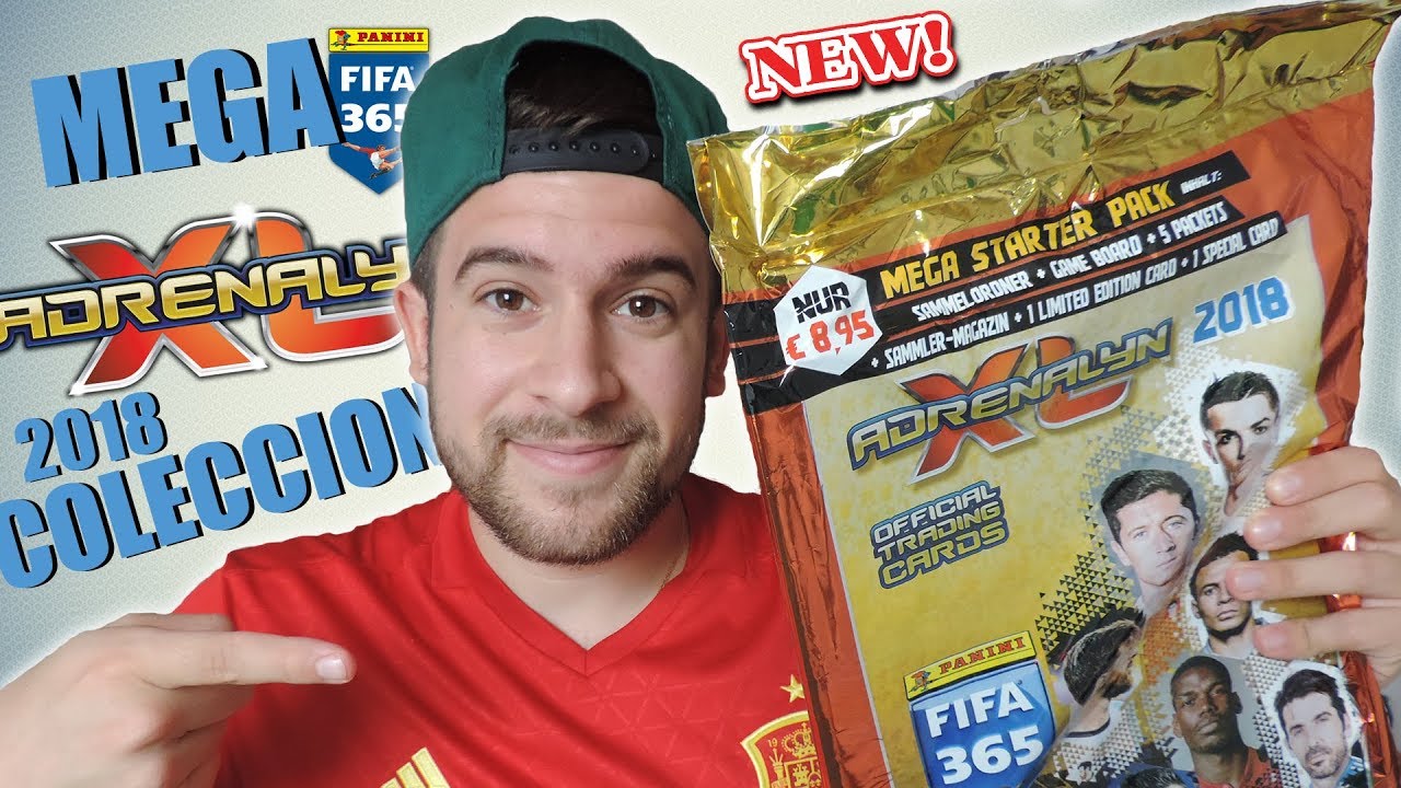 panini chowder MEGA PACK DE LANZAMIENTO ADRENALYN XL FIFA 365 2018 | PEDAZO DE COLECCION!!