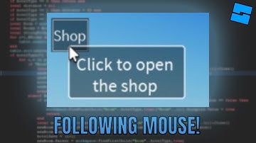 How to make a hover frame/frame following your mouse - Roblox Studio Scripting Tutorial