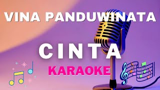 VINA PANDUWINATA - Cinta - Karaoke piano