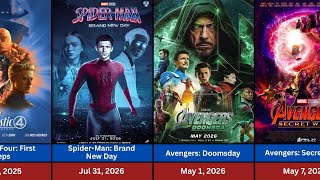 All Upcoming Marvel & DC Movies (2024–2028) | Release Dates