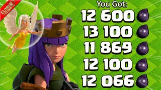 Queen Charge for More Dark Elixir in Clash of Clans!