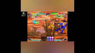 MvC2 Dhalsim/Ironman 290% mixup unfly wall carry loop FSD Inferno xPC guardbreak infinite seq 020626