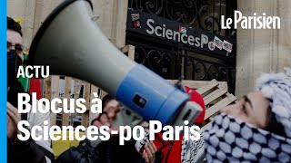 Sciences-po Paris occupé : des étudiants pro-palestiniens ont passé la nuit dans le bâtiment